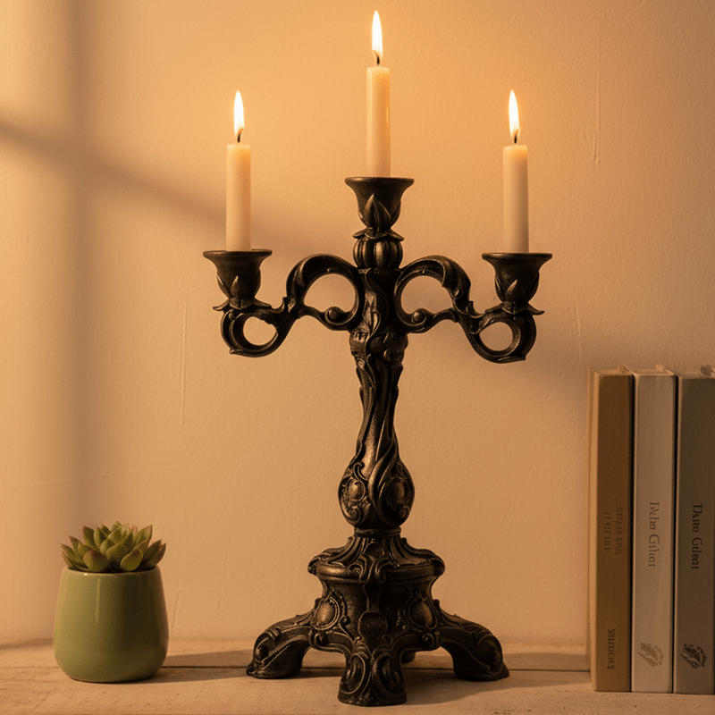 Işığın Sanatı: Dekoromi Şamdan ve Mumluk Koleksiyonu ile Mekanınızı Dönüştürün