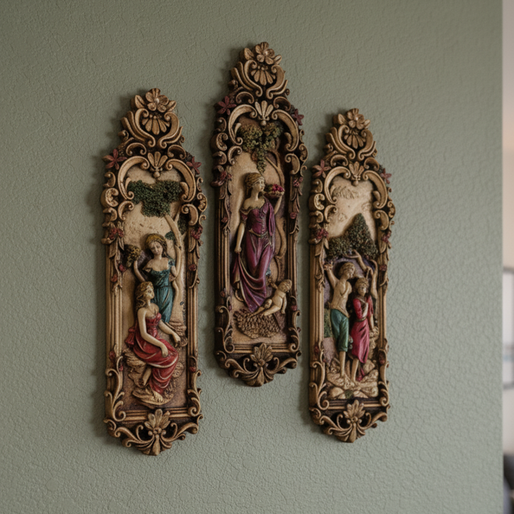 Ev Dekorasyonunda Polyester Biblo Trendleri: El Boyaması Obje Seçimi